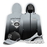 Custom Baseball Outerwear Hat and Shoes Combo Offer Personalized Combo ZH-E025023-10